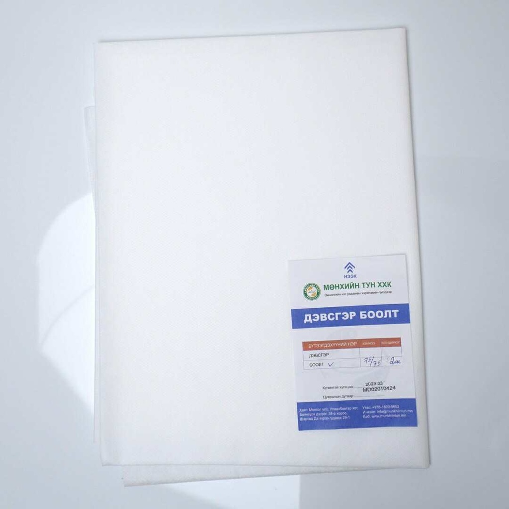 Үзлэгийн дэвсгэр 80x200см №1 Нэг удаагийн