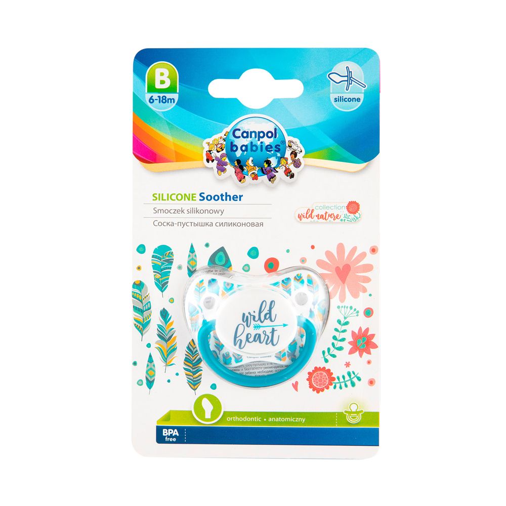 Соска силикон 6-18сар Canpol