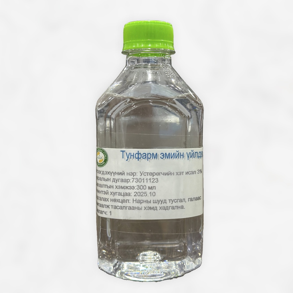Устөрөгчийн хэт исэл 3%-300мл
