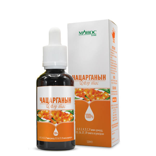 Чацарганы цэвэр тос 50мл №1Монос