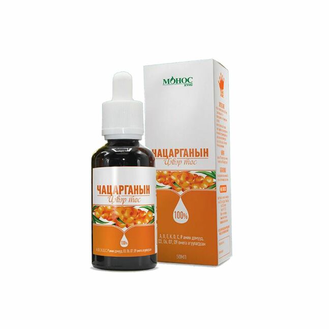 Чацарганы үр хальсны тос 100мл хаан жимс