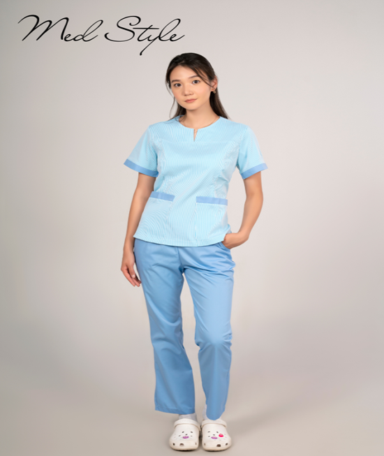 Мэс заслын хослол, эмэгтэй-Судалтай, суналттай цэнхэр