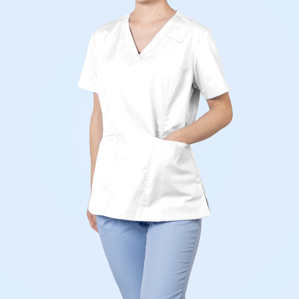 Мэс заслын хослол, эмэгтэй-Цагаан+цэнхэр эмжээртэй