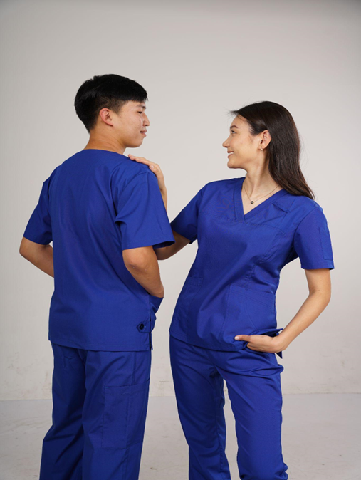 Мэс заслын хослол, эрэгтэй-Тод хөх