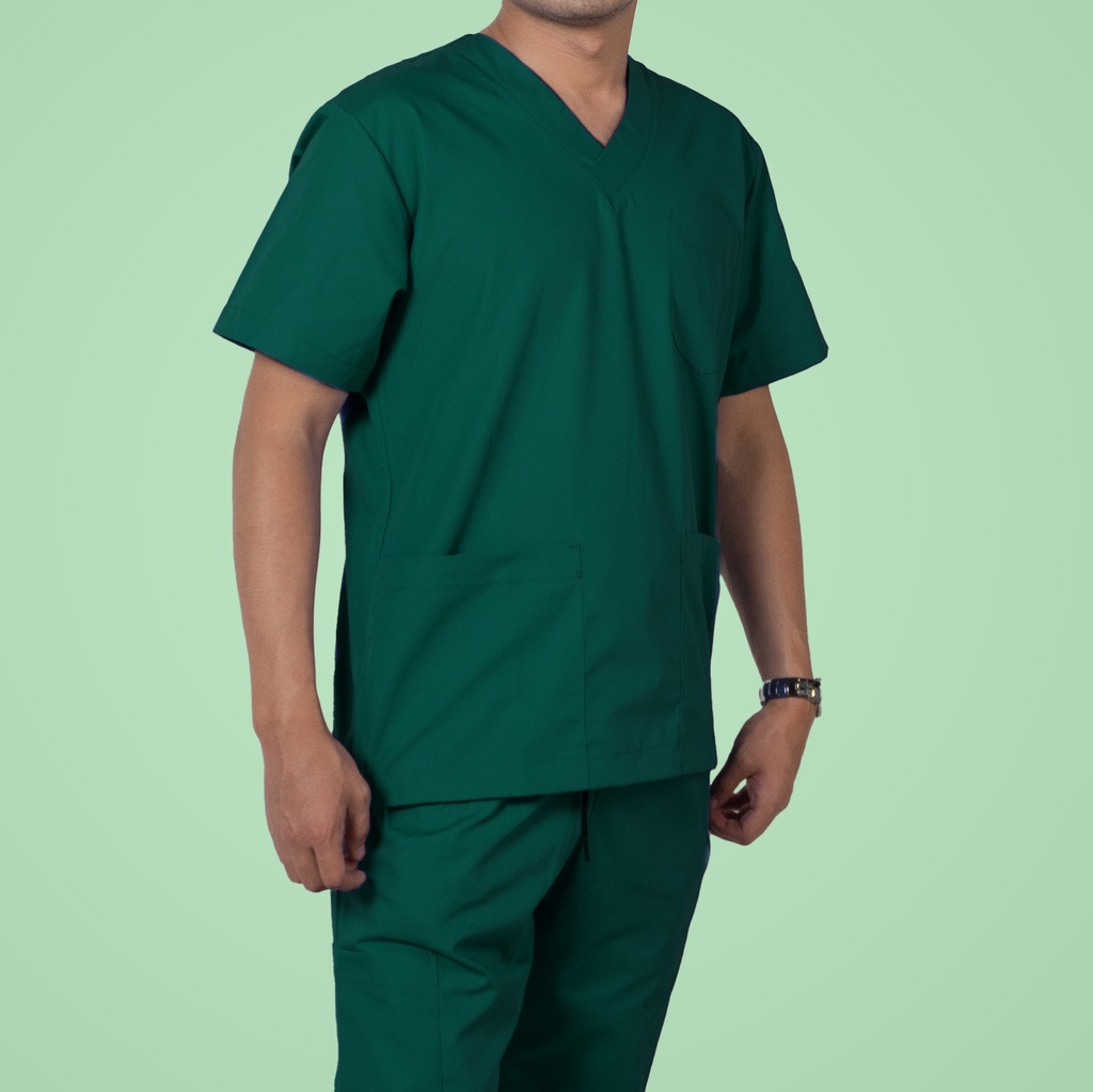 Мэс заслын хослол, эрэгтэй-Хар ногоон