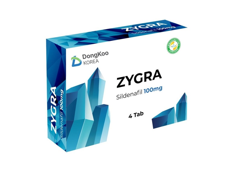 ZYGRA 100 mg №4 шахмал
