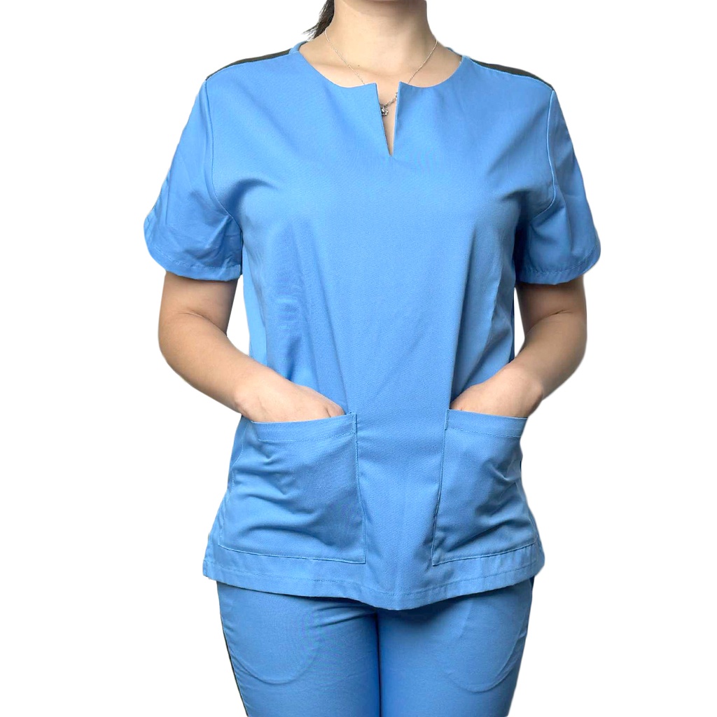 Мэс заслын хослол, эмэгтэй-Цайвар цэнхэр