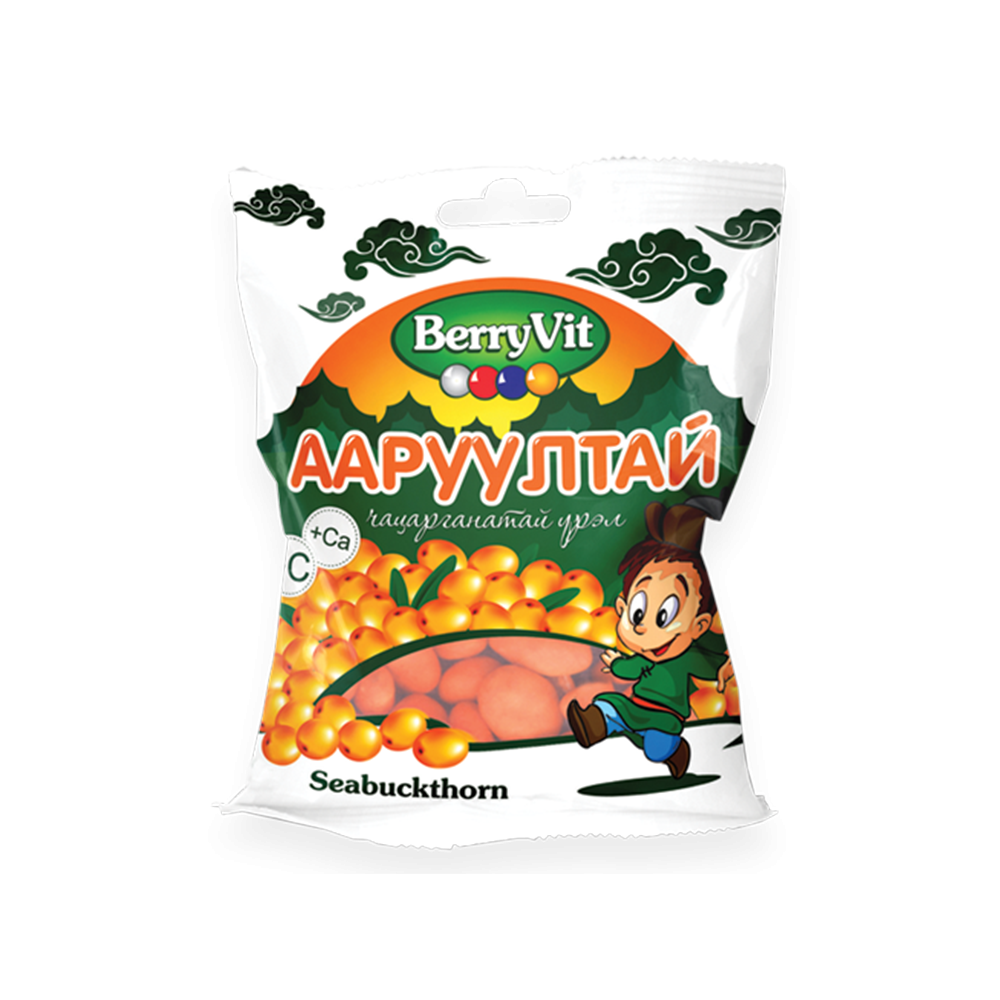 BerryVit-Ааруултай чацарганатай үрэл 60гр Үрэл
