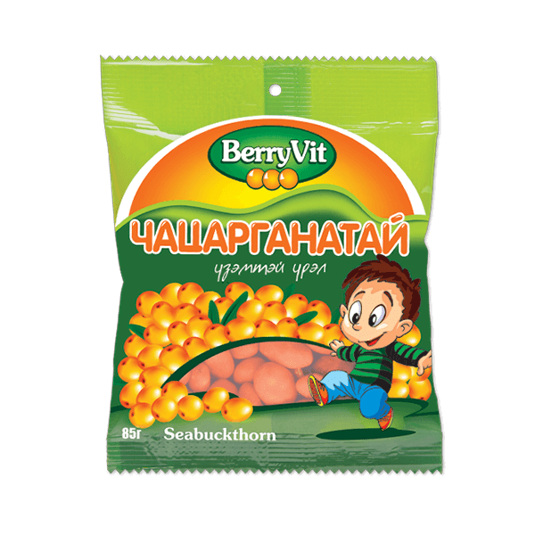 BerryVit-чацаргана үзэмтэй үрэл 60гр Үрэл