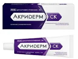 Акридерм СК 15гр №1 Тосон түрхлэг