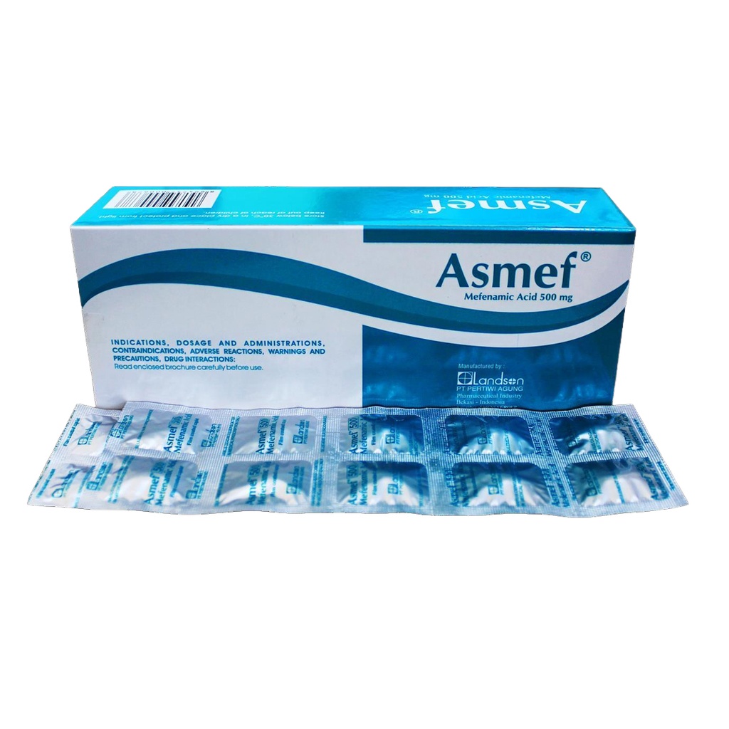 Асмеф 500мг №100 Бүрхүүлтэй шахмал 