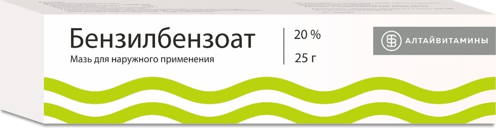 Бензилбензоат 20%-25гр №1 Тосон түрхлэг