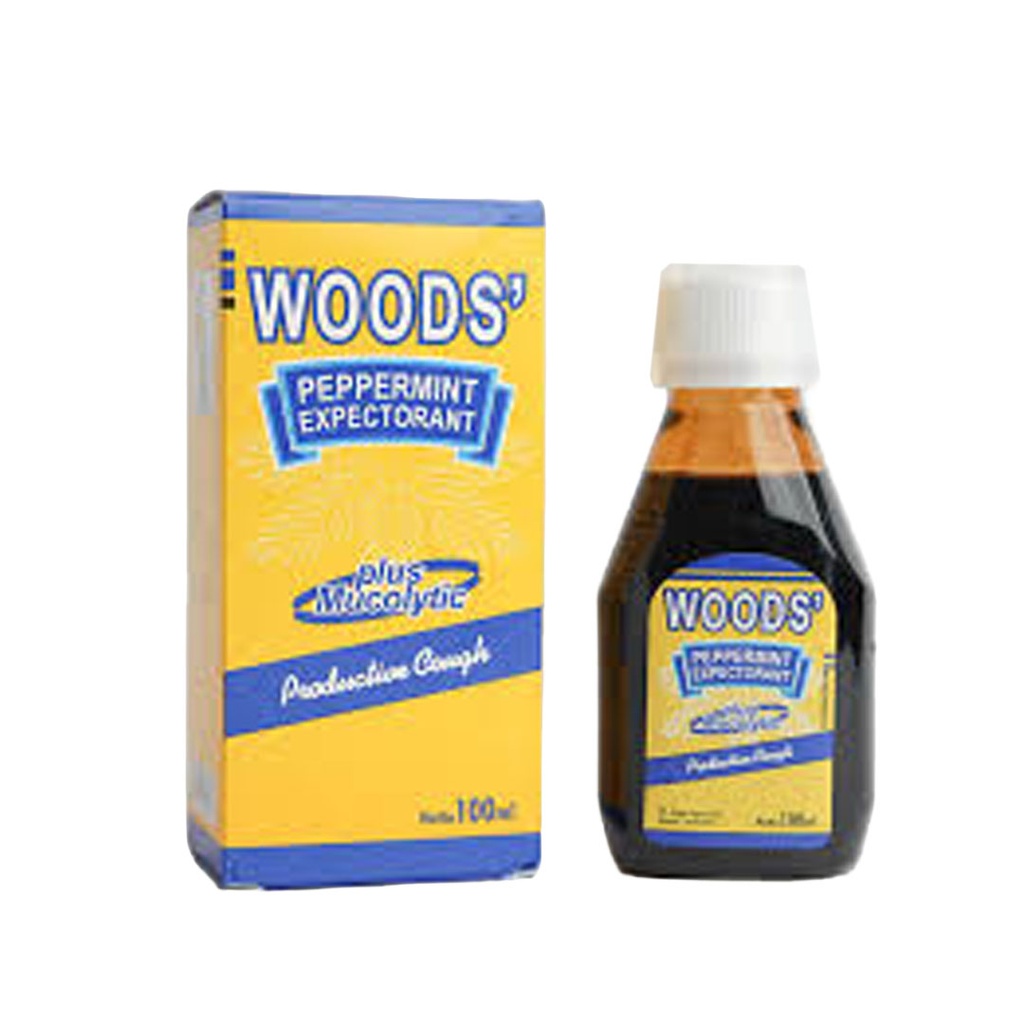 Вүүдс пепперминт антиттюсив 100мл Сироп