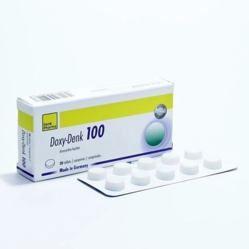 Докси-Денк 100мг №20 шахмал