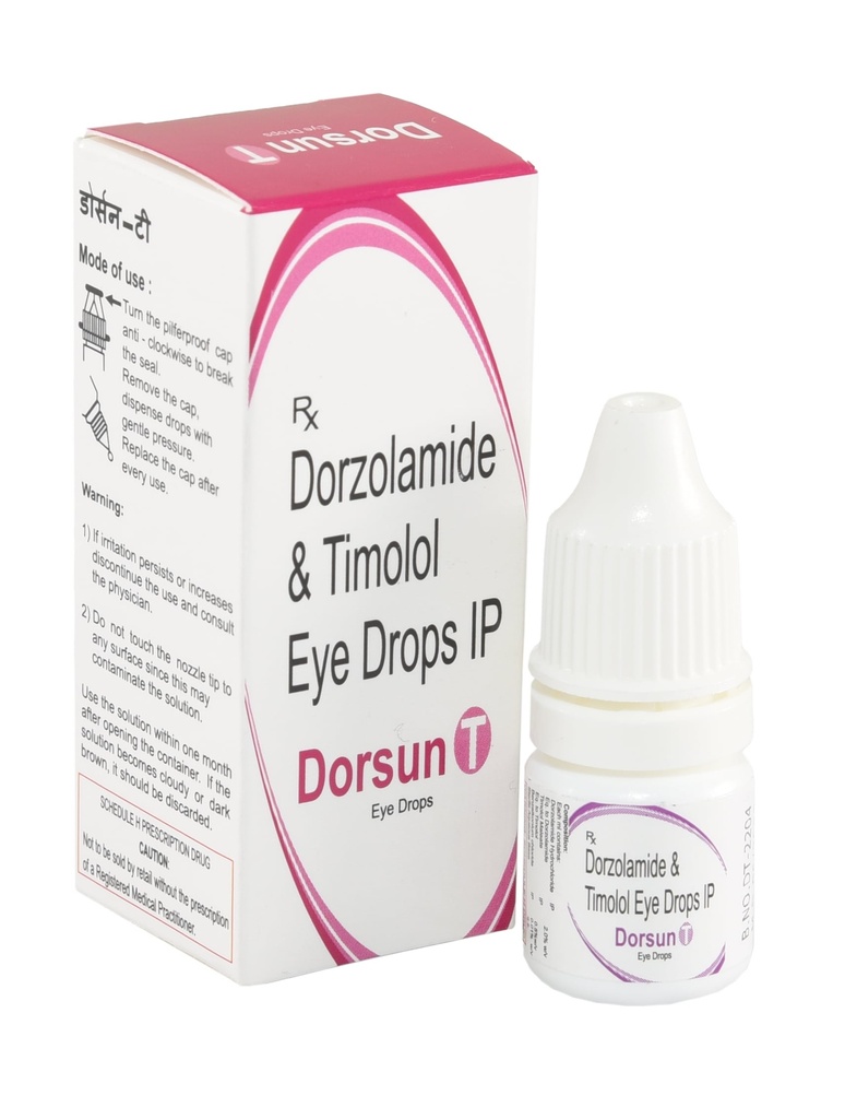 Дорсун-Т 2%+0.5%-5мл №1 Нүдний дусал