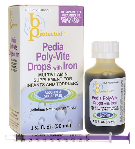 [106140] Poly vite with IRON 50мл сироп Сироп - Bayshore Pharmaceuticals. LLC