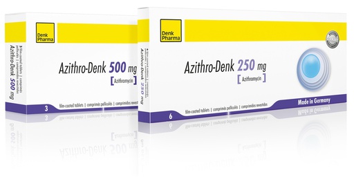 [103729] Азитро-Денк 250мг №6 Бүрхүүлтэй шахмал
