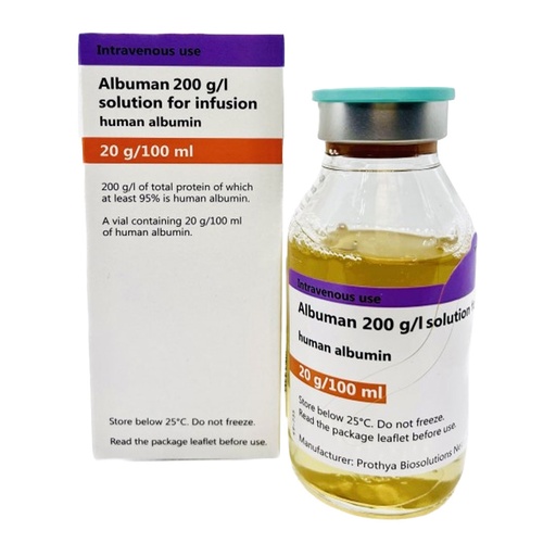 [106356] Альбуман 20%-100мл №1 Дуслын шингэн - Prothya Biosolutions Netherlands B.V