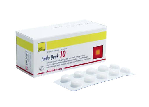 [103794] Амло-Денк 10мг №50 шахмал - Denk Pharma GmbH & Co.KG