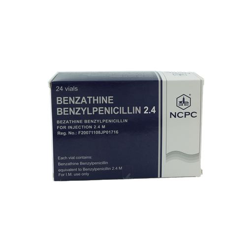 [103893] Бензатин пенициллин 2.4ед №24 Тарилгын уусмал бэлтгэх нунтаг - North China Pharmaceutical Co.,Ltd