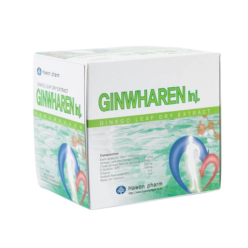 [104089] Гинварен 17.5мг-5мл №1 Тарилгын уусмал - Hawon Pharmaceutical Corporation