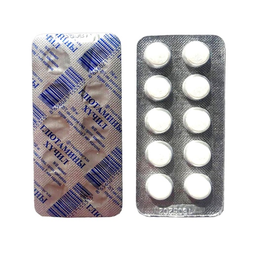 [104107] Глютамины хүчил 300мг Түшиглэн №10 шахмал  - ТҮШИГЛЭН ХХК