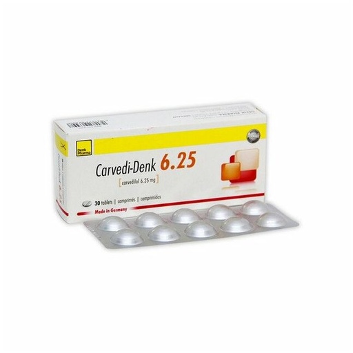 [104325] Карведи-Денк 6.25мг №30 Шахмал - Artesan Pharma GmbH & Co.KG