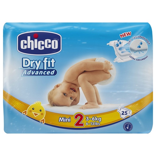 [502187] Памперс 3-6 кг Chicco №25 - Artsana S.p.A. – Chicco Brand