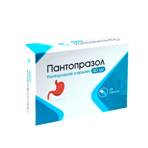 [105841] Пантопразол 40мг №28 Капсул