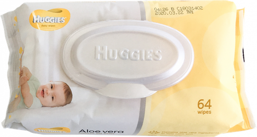 [501635] Сальфетка Нойтон  Aloevera Yellow №64 - Kimberly-Clark Corporation - Huggies