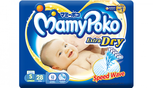 [501818] Хүүхдийн живх Mamy poko 4-8кг №28 - Unicharm Corporation Mamypoko
