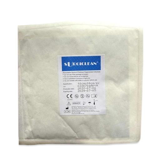 [303287] Цус тогтоох губка 10*10см №1 - Импорт - Hangzhou Singclean Medical Products Co., Ltd.