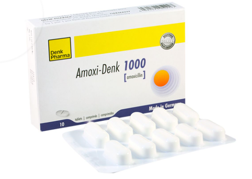 [107210] Амокси-Денк 1000мг №10 шахмал - Pencef Pharma GmbH
