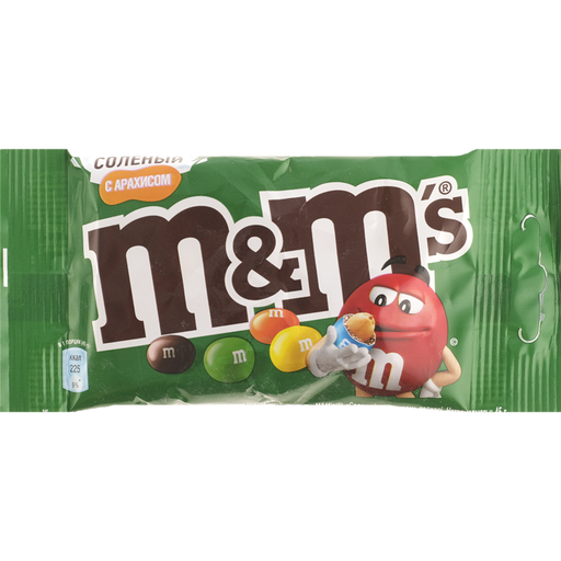 [504082] Шоколад-M&M's Salty peanut 45г